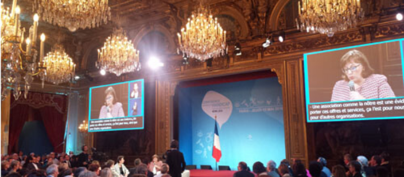 Emmanuel Macron préside la 5ème conférence nationale du Handicap @ Palais de l'Elysée | Paris | Île-de-France | France