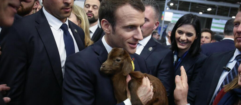 Emmanuel Macron au salon de l'agriculture @ Paris Parc des Expositions - Porte de Versailles | Paris | Île-de-France | France