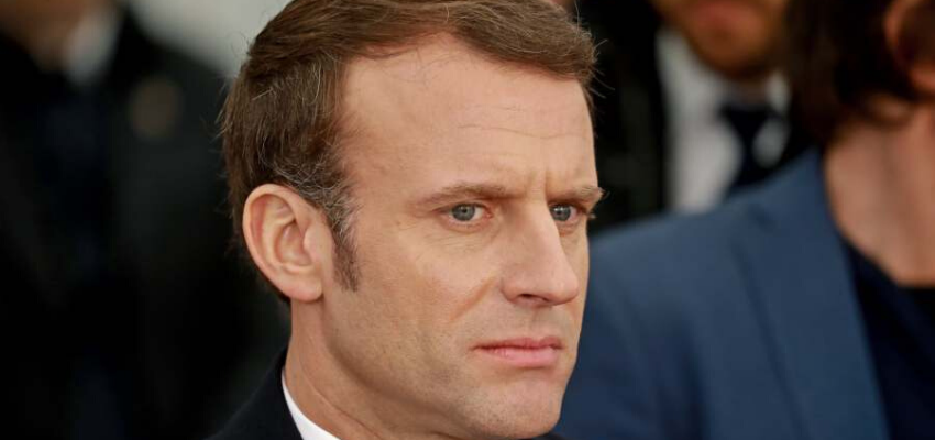 Macron en Bretagne pour saluer "ceux qui approvisionnent les français" @ Saint-Pol-de-Léon. | Saint-Pol-de-Léon | Bretagne | France