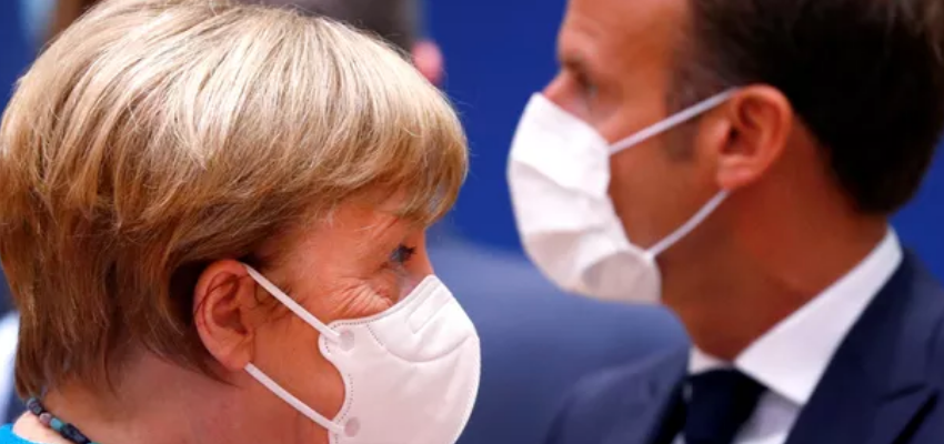 Emmanuel Macron reçoit Angela Merkel à Brégançon @ Fort de Bréguançon | Bormes-les-Mimosas | Provence-Alpes-Côte d'Azur | France