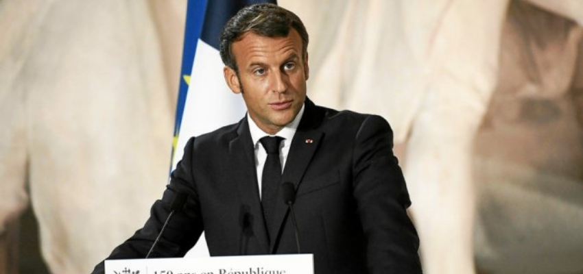Emmanuel Macron précise sa stratégie contre le séparatisme @ Les Mureaux | Les Mureaux | Île-de-France | France