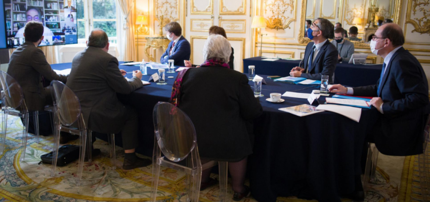 Sortie du confinement : Jean Castex s'entretient avec les chefs de partis @ Hôtel de Matignon | Paris | Île-de-France | France