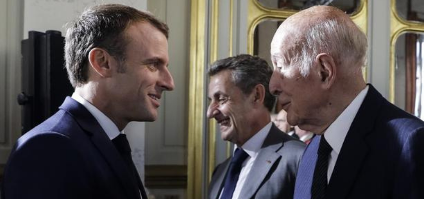 Mort de Valéry Giscard d'Estaing : Emmanuel Macron s'adresse aux français @ Palais de l'Elysée | Montréal | Québec | Canada