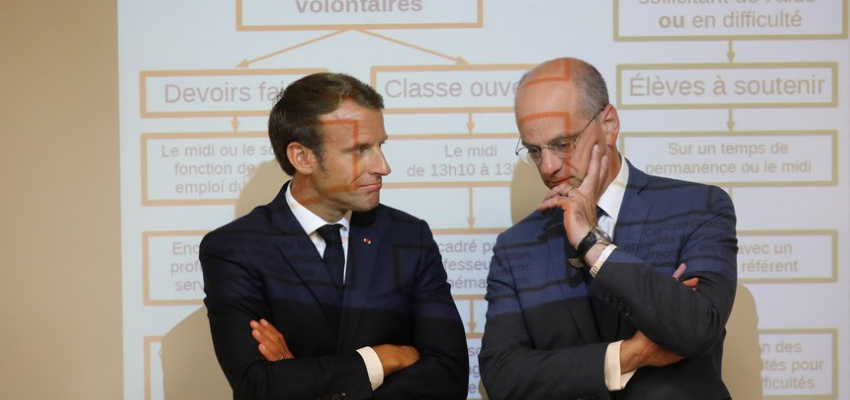 Rentrée sous haute surveillance : Macron et Blanquer en visite dans une école de Melun