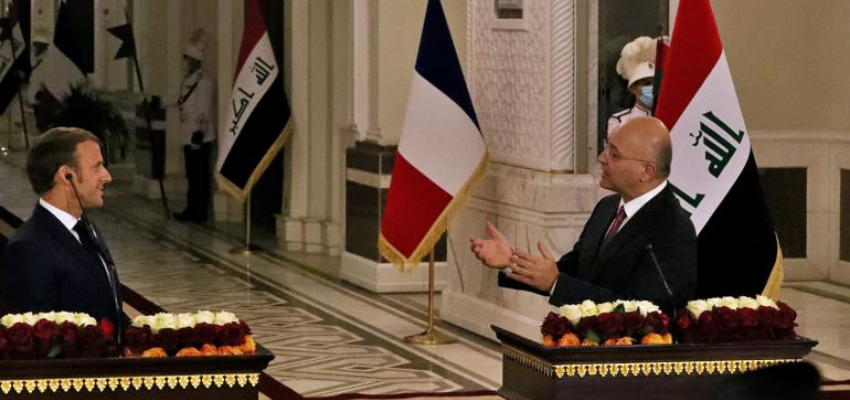 Emmanuel Macron en Irak @ Bagdad | Bagdad | Bagdad | Irak