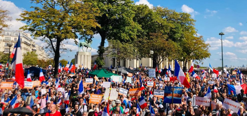 12ème semaine de mobilisation contre le pass sanitaire @ France | France