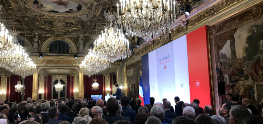 Emmanuel Macron auprès des maires de France @ Palais de l'Elysée | Paris | Île-de-France | France
