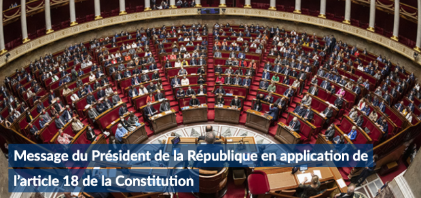 Ukraine : Emmanuel Macron s'adresse au Parlement @ Assemblée nationale et Sénat | Paris | Île-de-France | France