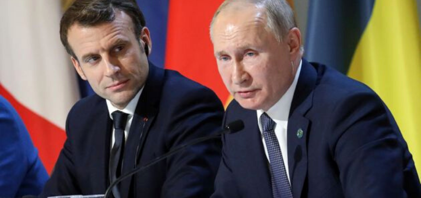 Crise ukrainienne : Emmanuel Macron à Moscou, puis à Kiev @ Moscou, Kiev | Moscou | Russie