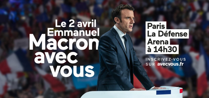 Meeting d'Emmanuel Macron à la Défense Arena @ Arena Défense | Nanterre | Île-de-France | France
