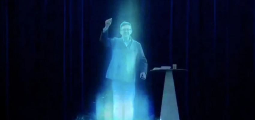 Présidentielle : Mélenchon en hologramme dans 12 villes de France @ Grand Palais de Lille | Lille | Hauts-de-France | France