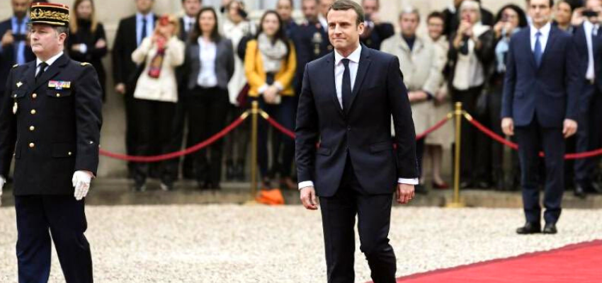 Cérémonie d'investiture d'Emmanuel Macron @ Palais de l'Elysée | Paris | Île-de-France | France