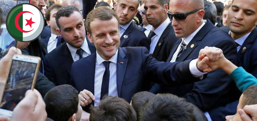 Emmanuel Macron en visite en Algérie @ Alger | Wilaya d'Alger | Algérie