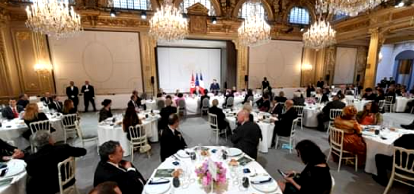 Diner à l'Élysée des ténors de la majorité présidentielle @ Palais de l'Elysée | Paris | Île-de-France | France