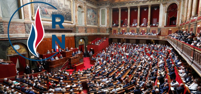 Niche parlementaire du Rassemblement National @ Assemblée nationale | Paris | Île-de-France | France