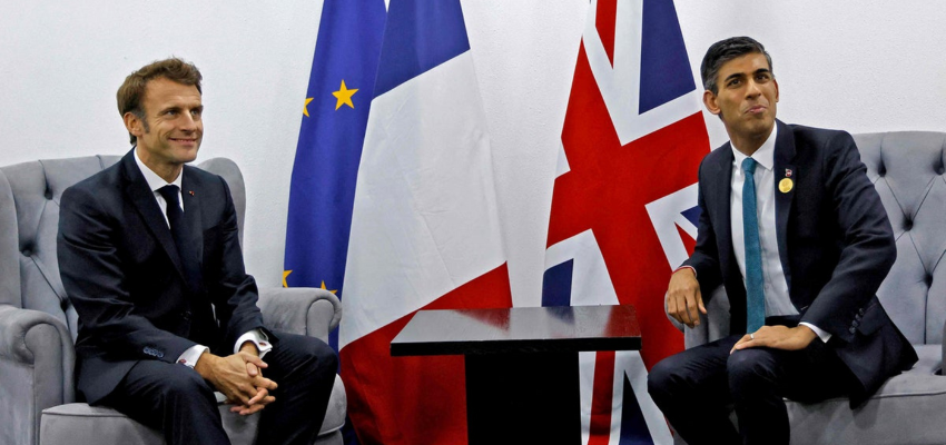 Rishi Sunak à Paris pour un sommet franco-britannique @ Palais de l'Elysée | Paris | Île-de-France | France