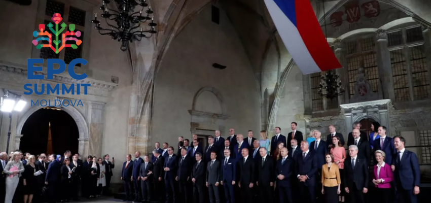 Emmanuel Macron au sommet de la Communauté politique européenne @ château de Mimi | Bulboaca | Raion d'Anenii Noi | Moldavie