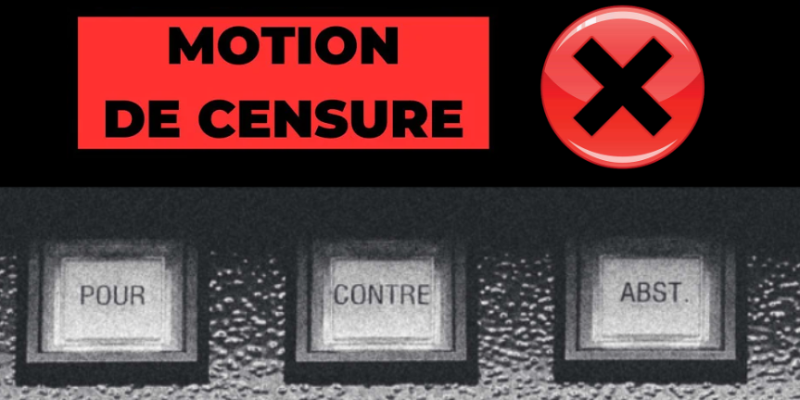 Examen de deux motions de censure à l'Assemblée nationale @ Assemblée nationale | Paris | Île-de-France | France