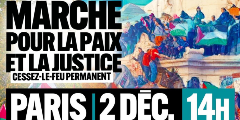 Marches pour “la paix et la justice“ @ Paris et France | Paris | Île-de-France | France