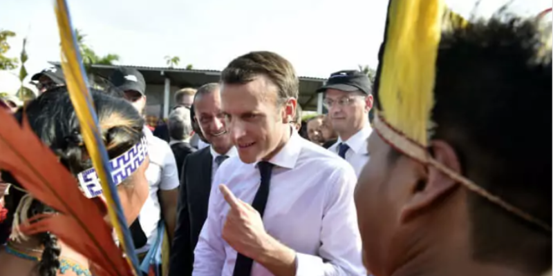 Emmanuel Macron en Guyane @ Cayenne, Kourou | Guyane française