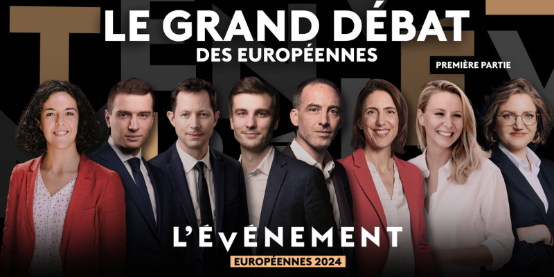 L'Évènement : le grand débat des Européennes @ France Télévisions | Paris | Île-de-France | France